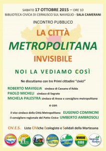 la città metropolitana invisibile r